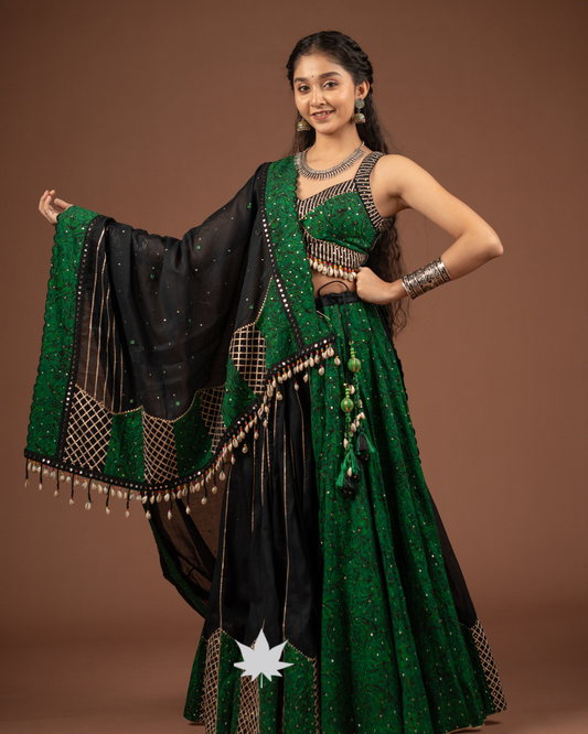 Mayura Dhun Handcrafted Festive Chaniya Choli