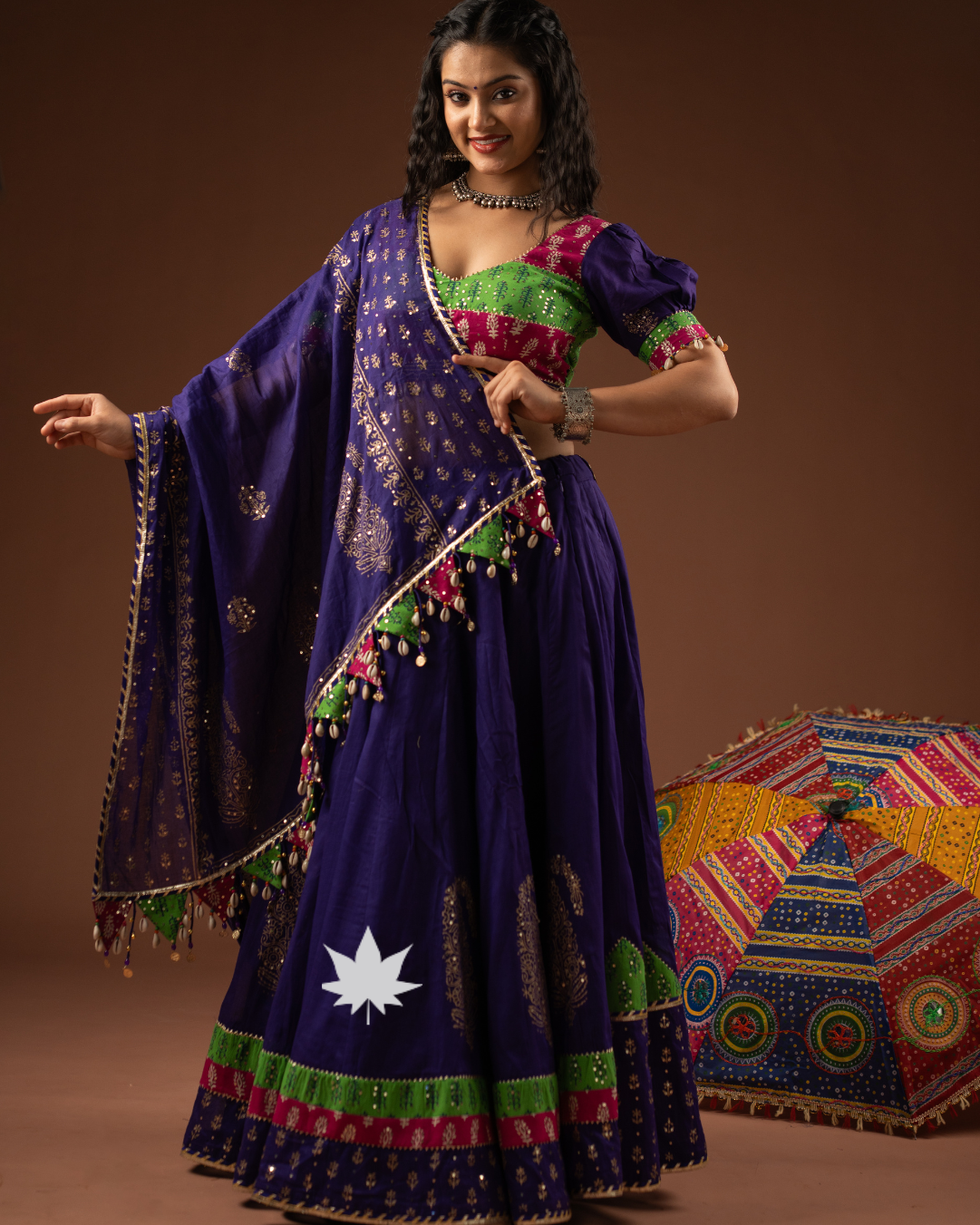 Nilambari Traditional Garba Chaniya Choli