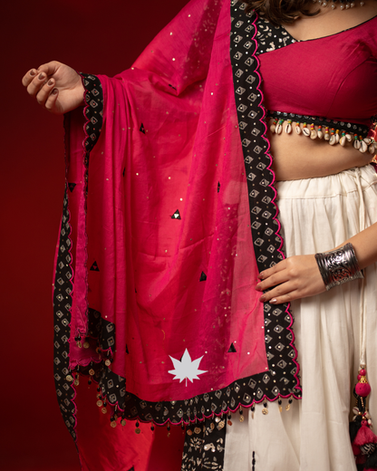 Raas-e-Gulabi  Traditional Chaniya Choli Set