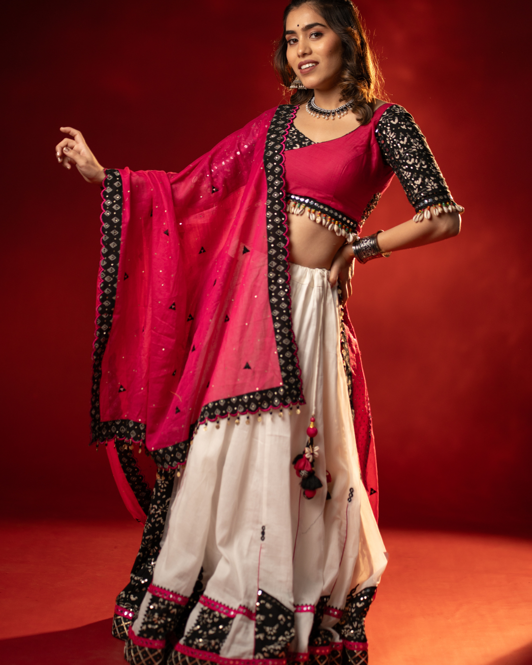 Raas-e-Gulabi  Traditional Chaniya Choli Set