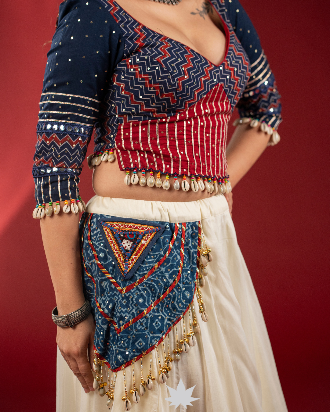 Shwet Raas | Designer Navratri Chaniya Choli