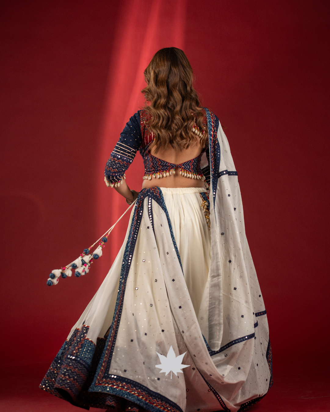 Shwet Raas | Designer Navratri Chaniya Choli