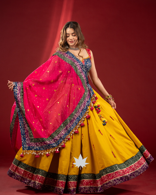 Rang Pushp | Premium Garba Chaniya Choli