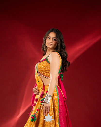 Basanti Rang | Designer Chaniya Choli