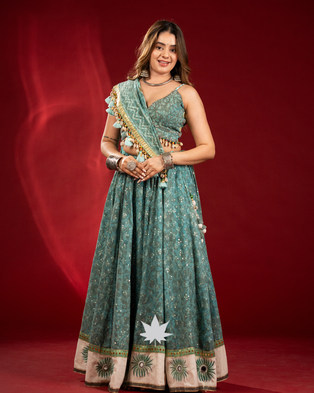Firoza Raas | Premium Garba Chaniya Choli