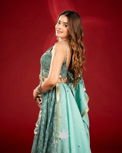 Firoza Raas | Premium Garba Chaniya Choli
