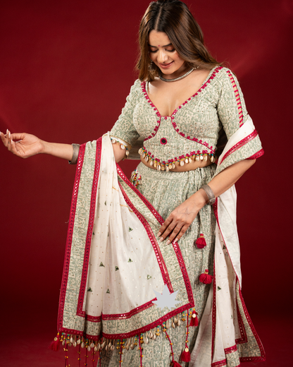 Noor-e-Pallav | Premium Chaniya Choli