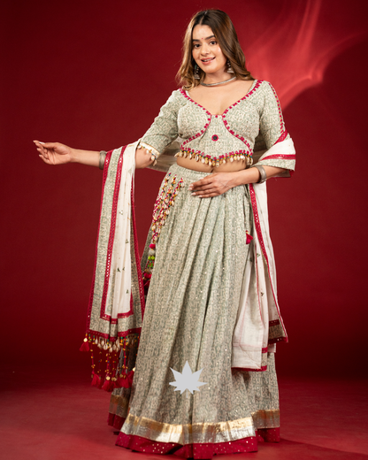 Noor-e-Pallav | Premium Chaniya Choli