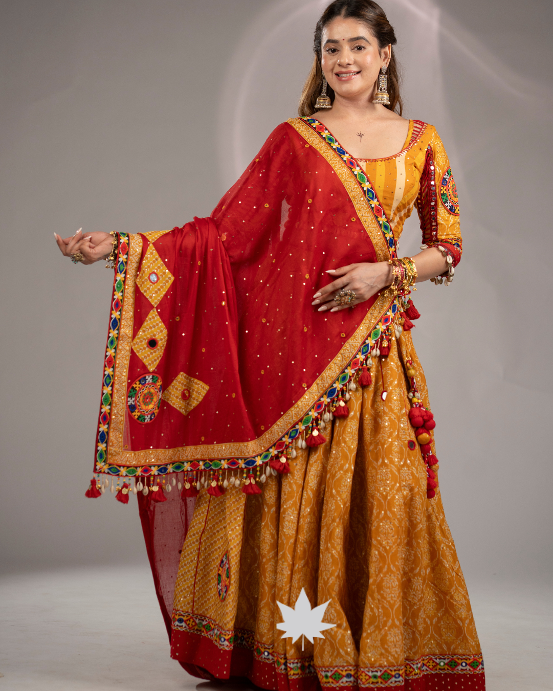 Sunheri Jashn | Designer Navratri Chaniya Choli