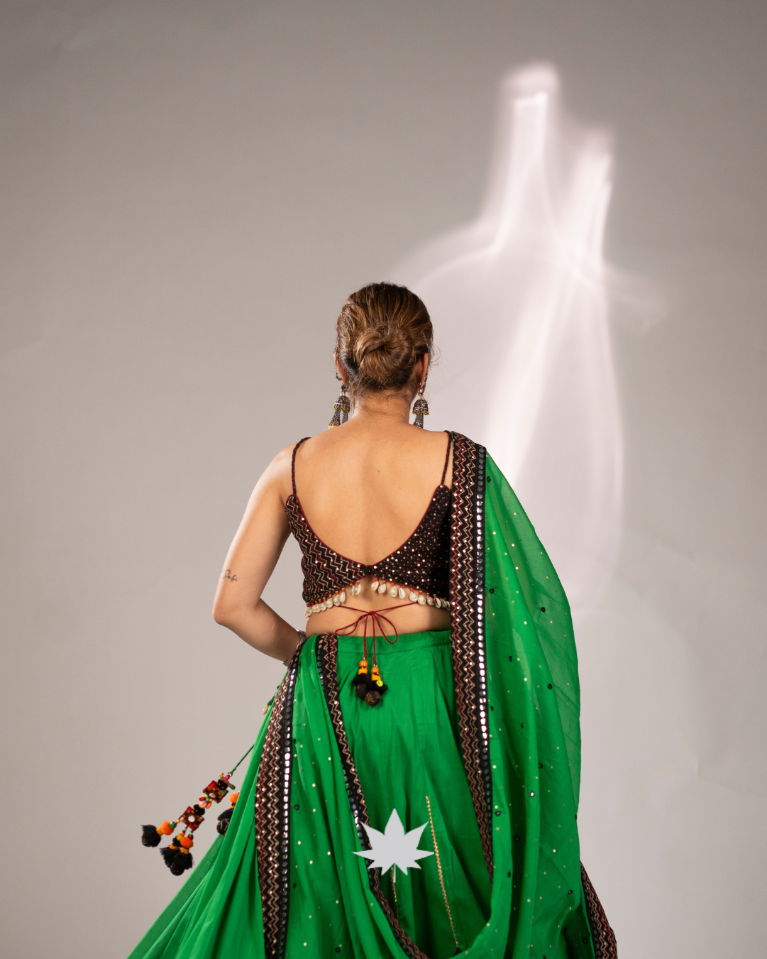 Emerald Raas | Designer Garba Chaniya Choli