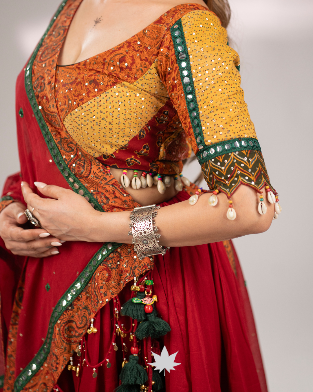 Mehroon Mahotsav | Designer Navratri Chaniya Choli