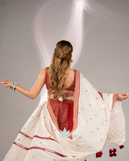 Laal Leher | Designer Navratri Chaniya Choli