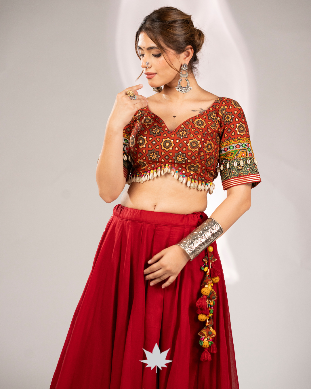 Kesariya Raas | Premium Navratri Chaniya Choli