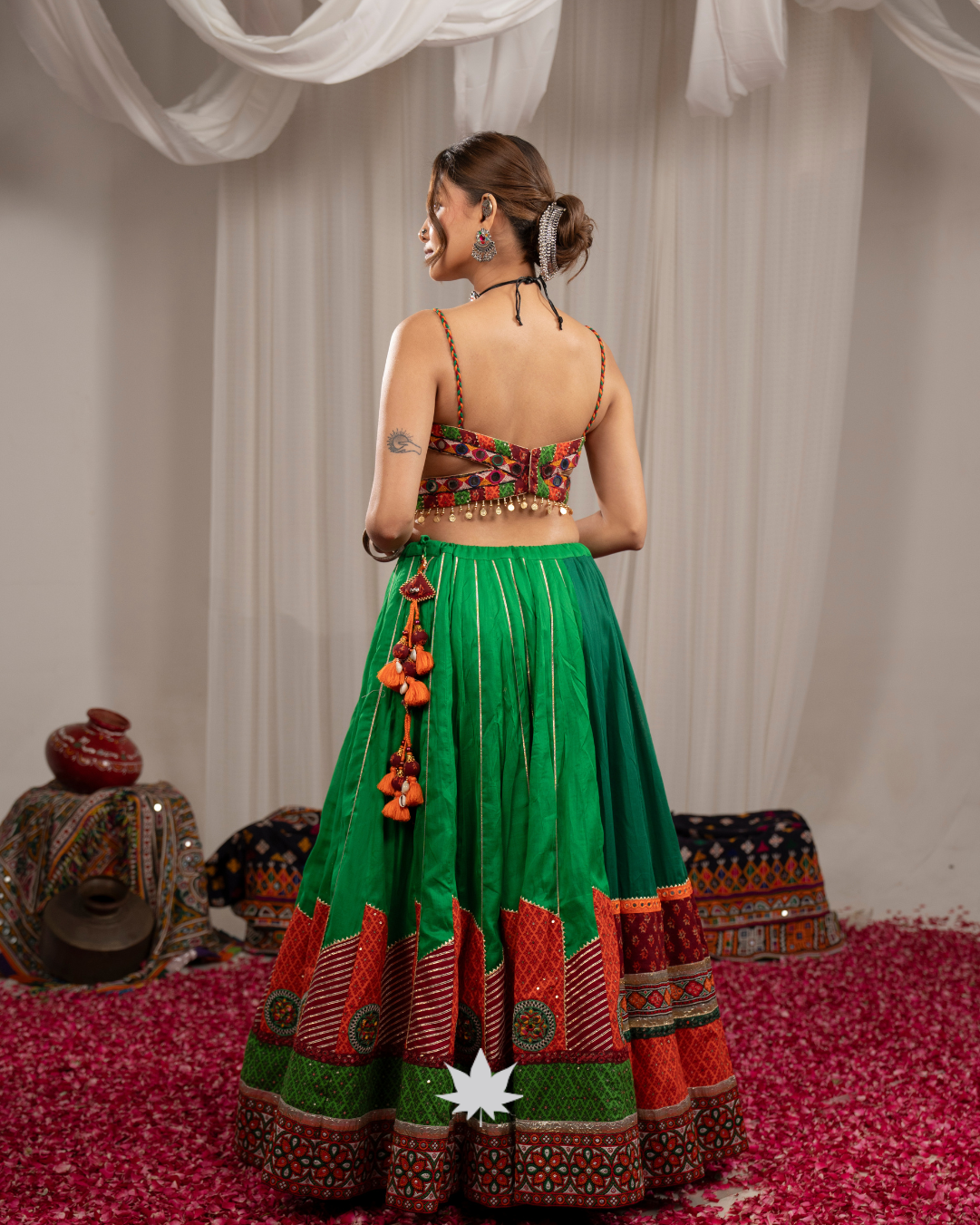 Emerald Rang | Premium Navratri Chaniya Choli