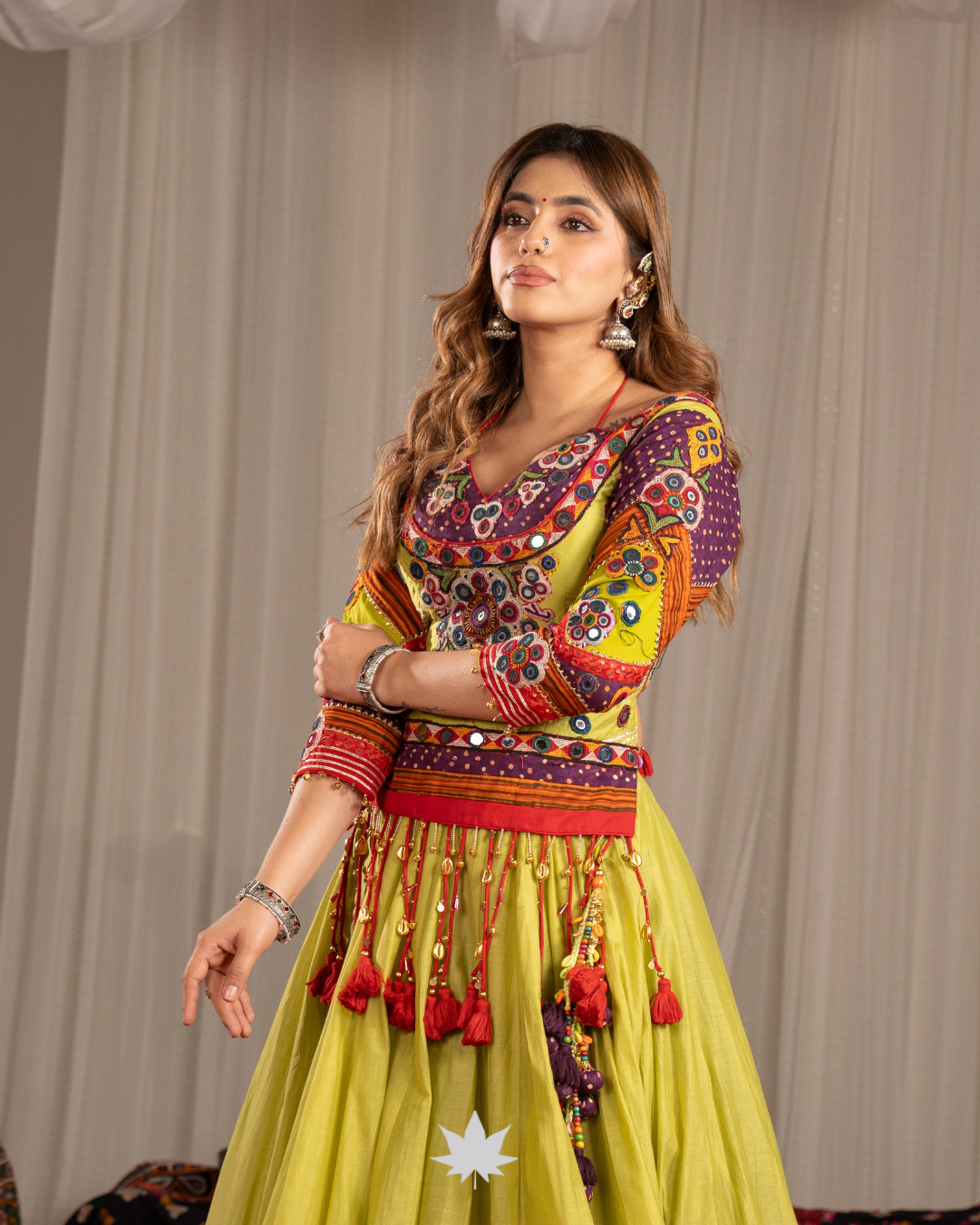 Hari Jashn Royale | Premium Heritage Navratri Chaniya Choli