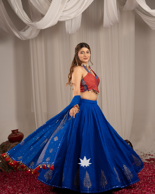 Indigo Utsav Royale | Premium Heritage Navratri Chaniya Choli