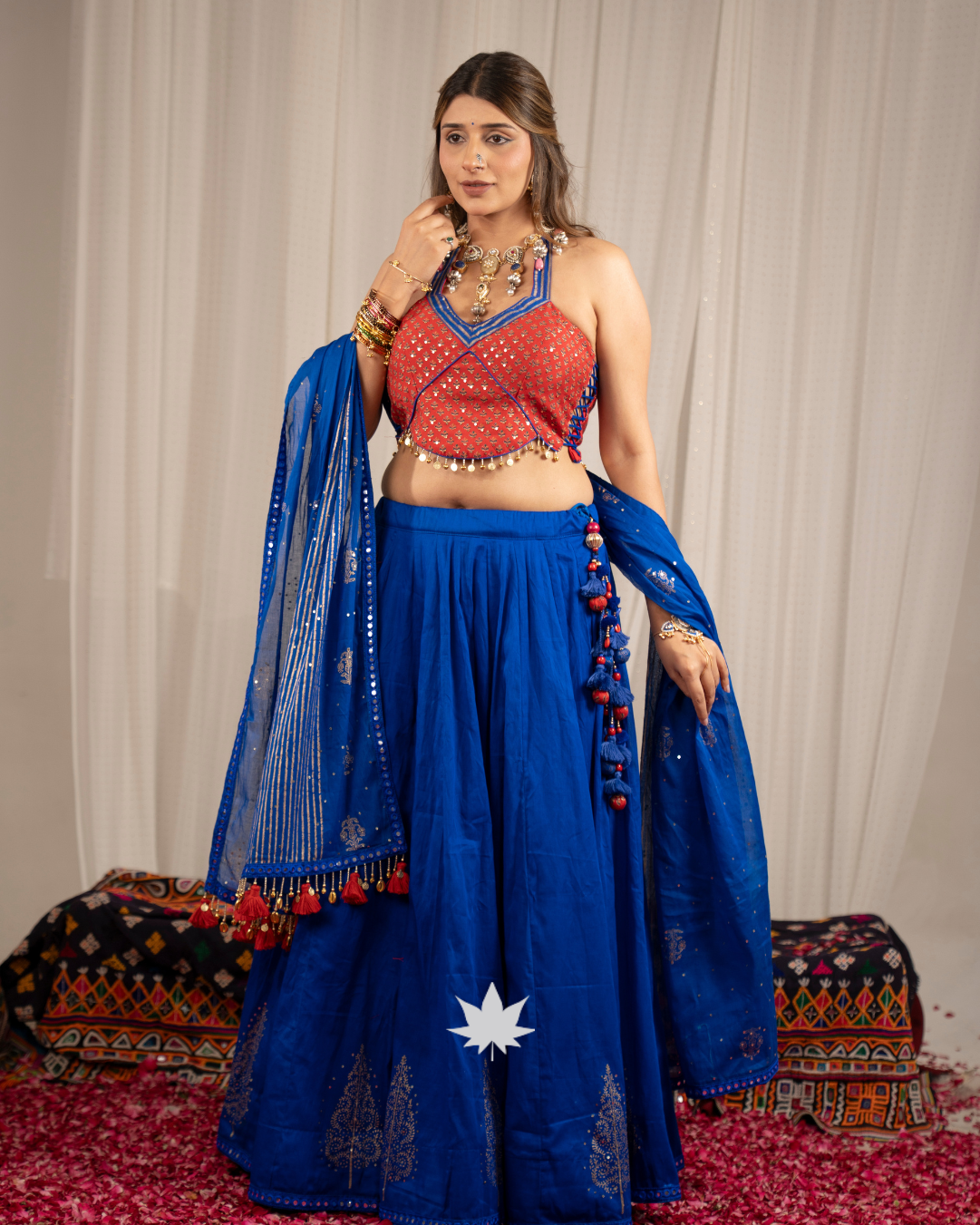 Indigo Utsav Royale | Premium Heritage Navratri Chaniya Choli