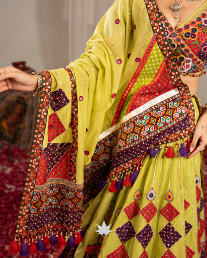 Rangmayuri | Premium Heritage Navratri Chaniya Choli