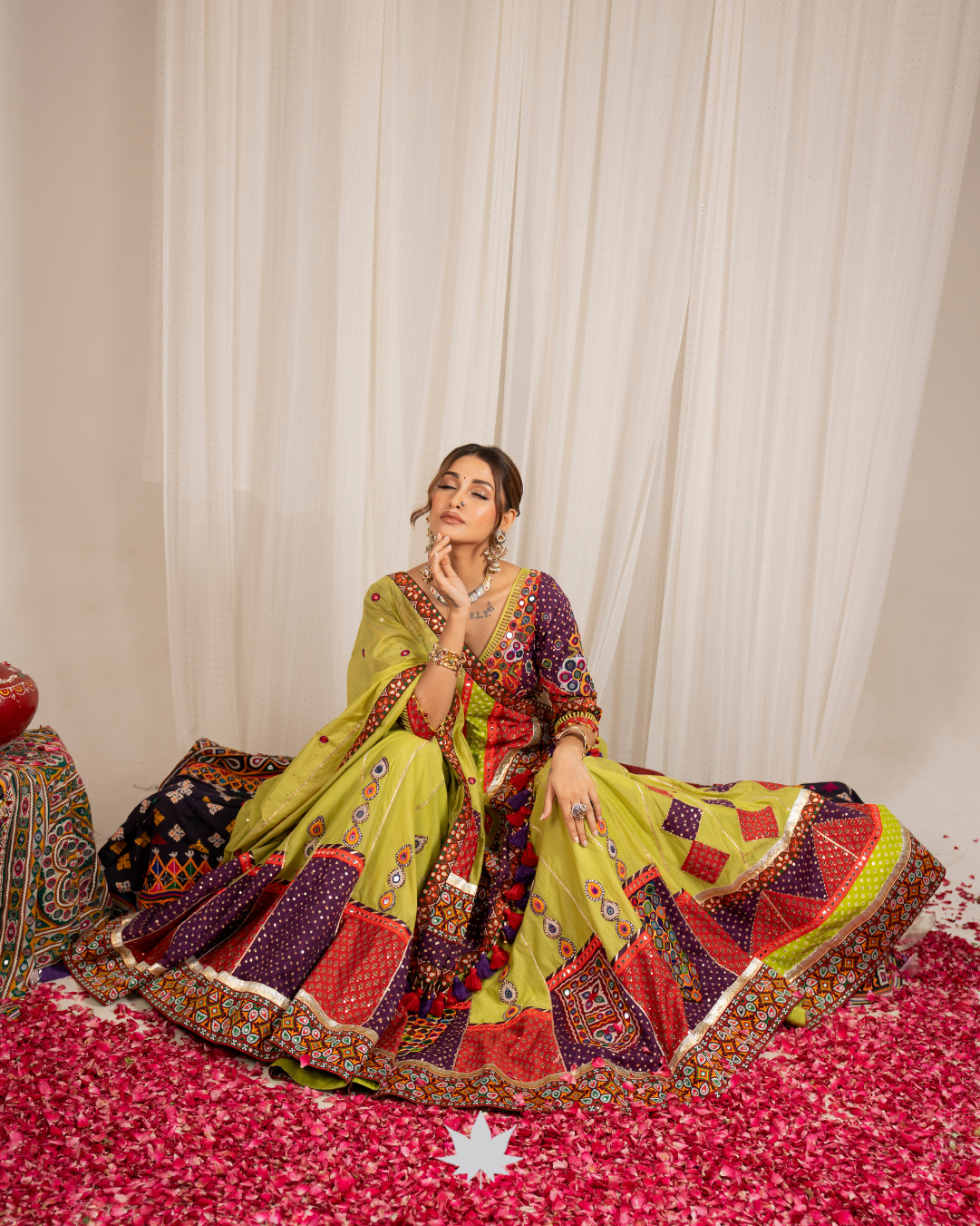 Rangmayuri | Premium Heritage Navratri Chaniya Choli