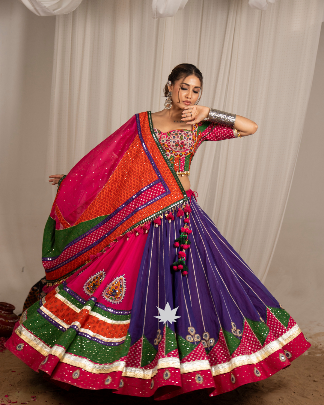 Navrang Noor | Premium Luxury Navratri Chaniya Chol