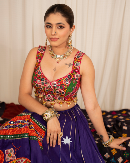 Morangani | Premium Heritage Navratri Chaniya Choli