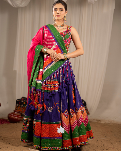 Morangani | Premium Heritage Navratri Chaniya Choli