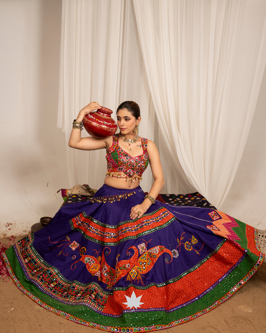 Morangani | Premium Heritage Navratri Chaniya Choli