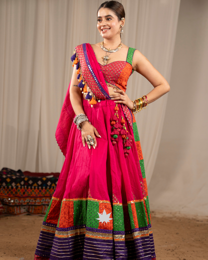 Gulabi Garima | Premium Luxury Navratri Chaniya Choli