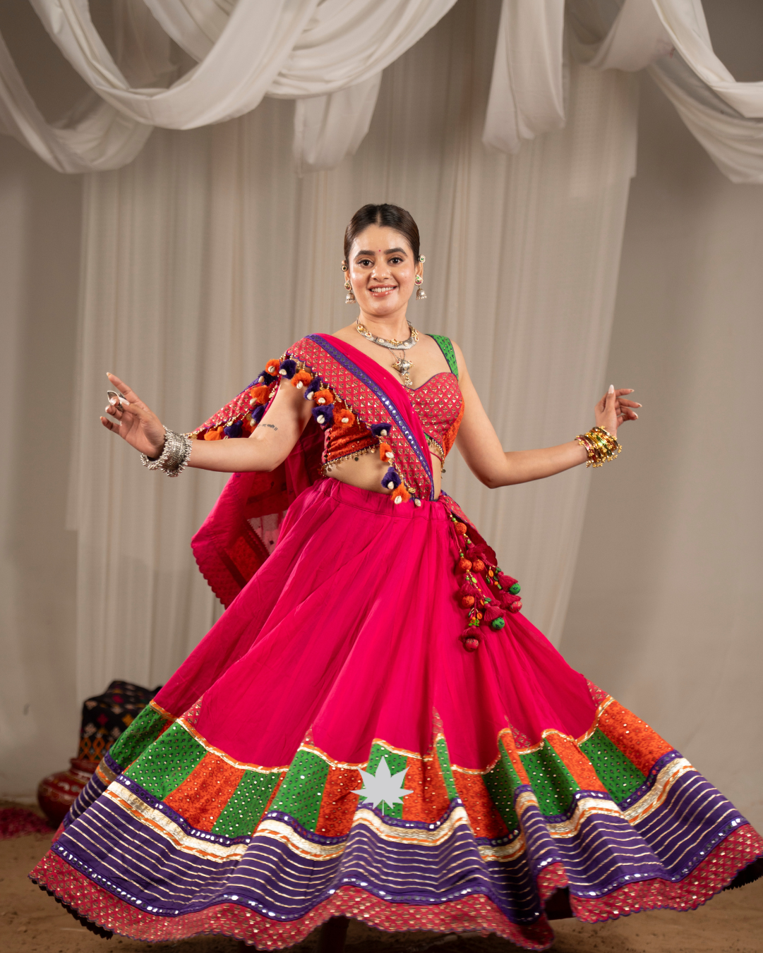Gulabi Garima | Premium Luxury Navratri Chaniya Choli
