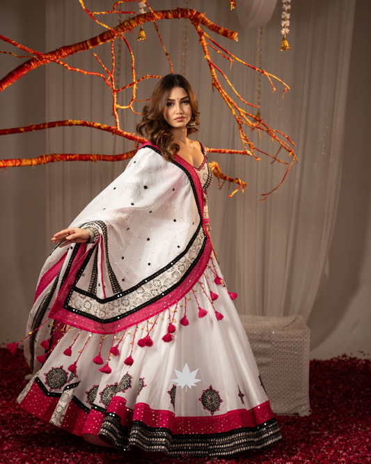 Chandrika Noor | Premium Heritage Navratri Chaniya Choli