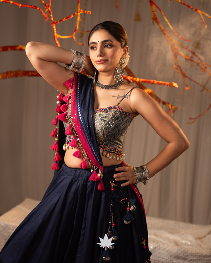 Shahi Leher | Premium Heritage Navratri Chaniya Choli