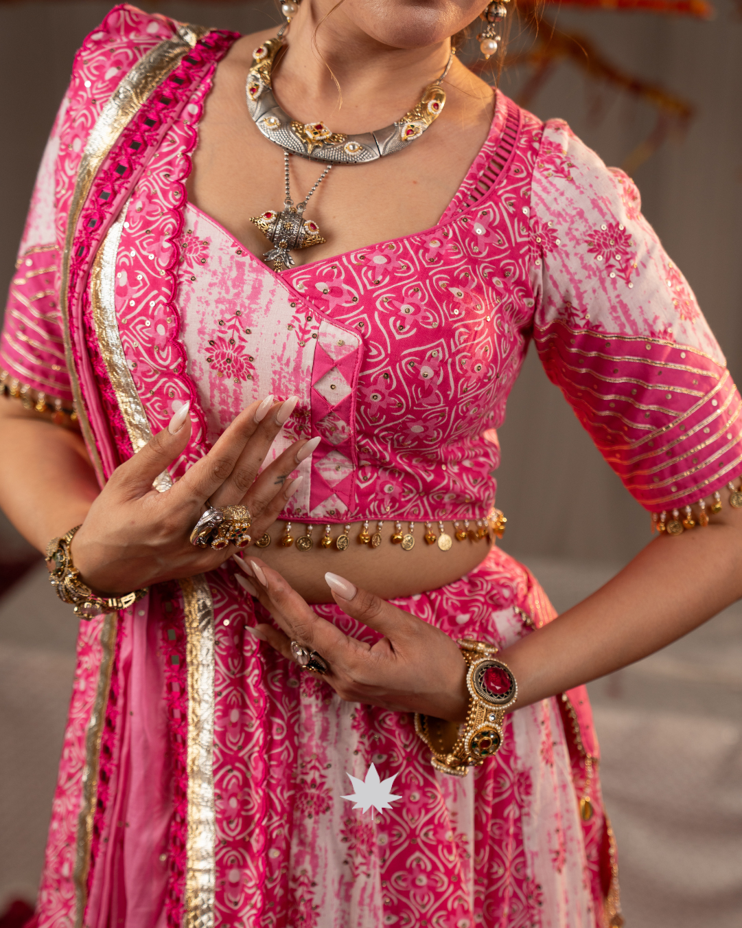 Komal Varnika | Premium Heritage Navratri Chaniya Choli