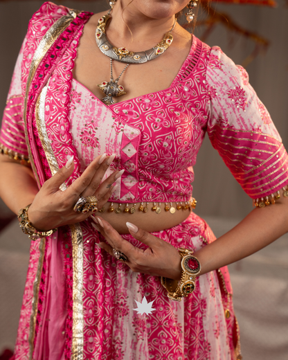 Komal Varnika | Premium Heritage Navratri Chaniya Choli