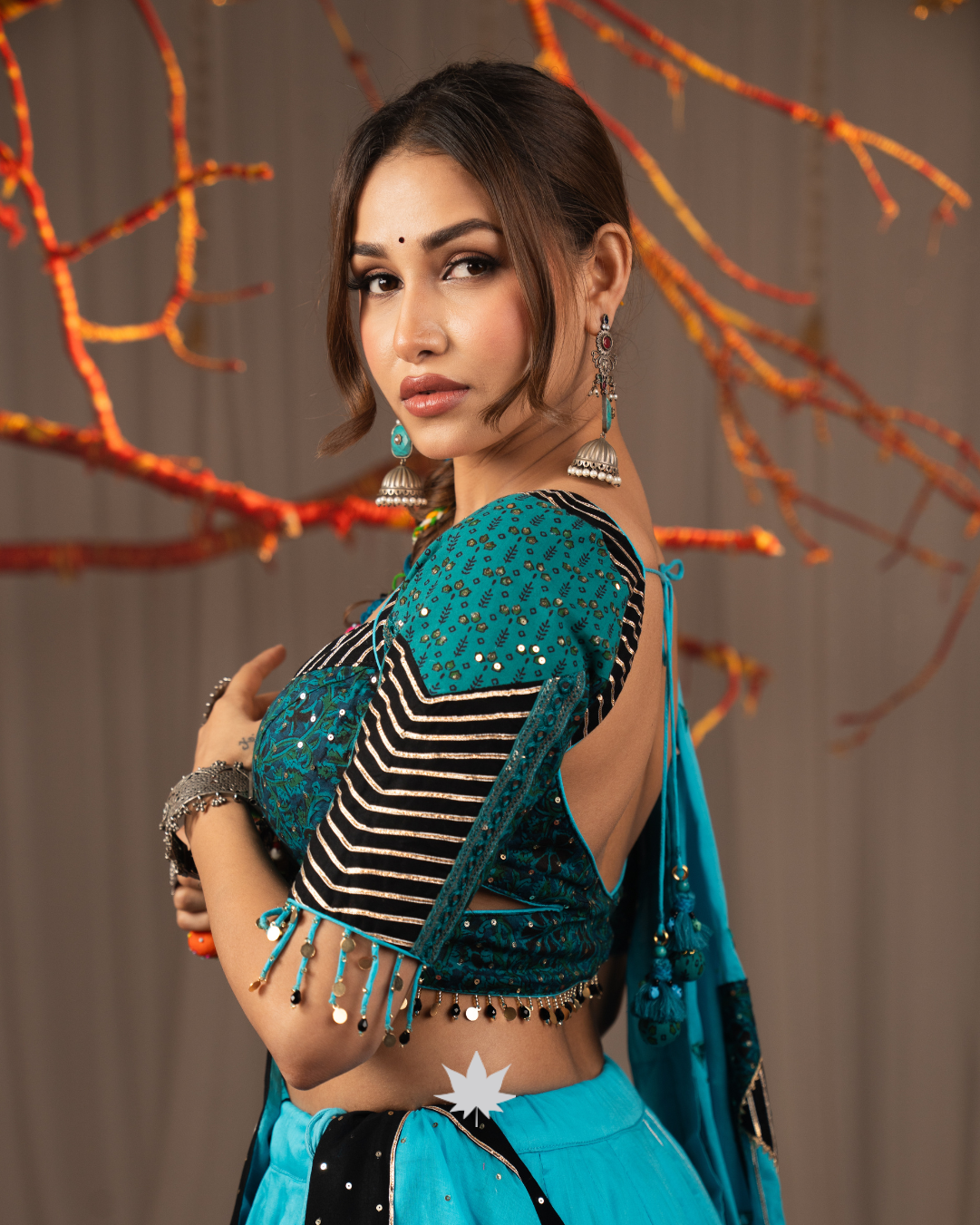Jal Varnika | Premium Heritage Navratri Chaniya Choli