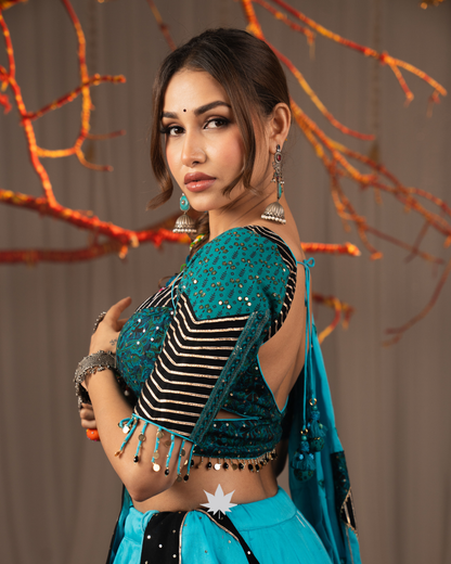 Jal Varnika | Premium Heritage Navratri Chaniya Choli