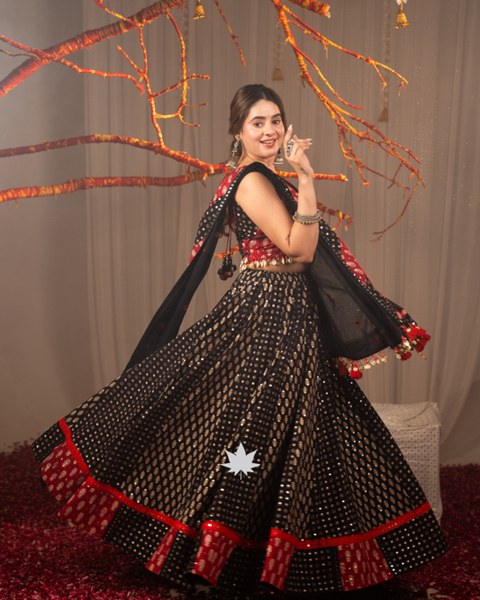 Kala Jashn | Premium Heritage Navratri Chaniya Choli