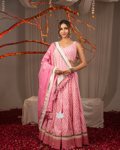 Mehakti Noor | Premium Heritage Navratri Chaniya Choli