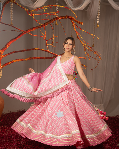 Mehakti Noor | Premium Heritage Navratri Chaniya Choli
