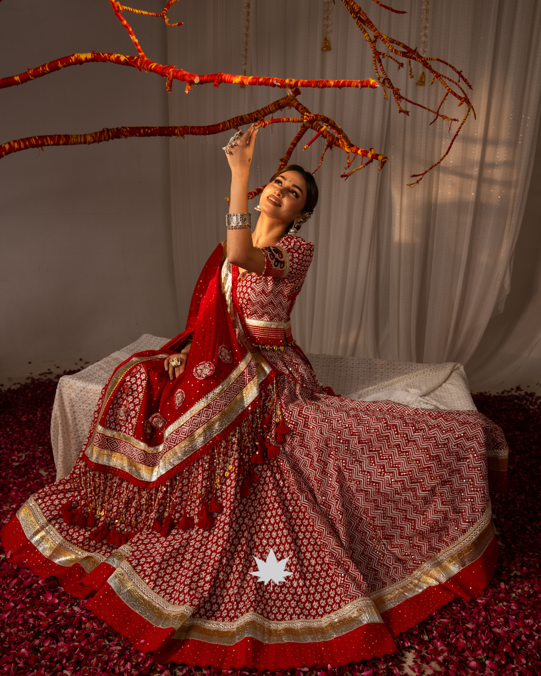 Laal Jashn | Premium Heritage Navratri Chaniya Choli