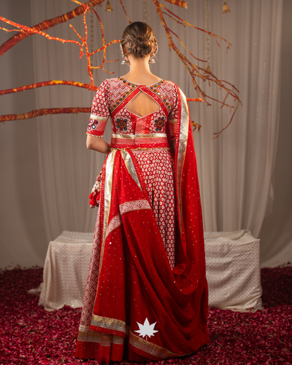 Laal Jashn | Premium Heritage Navratri Chaniya Choli