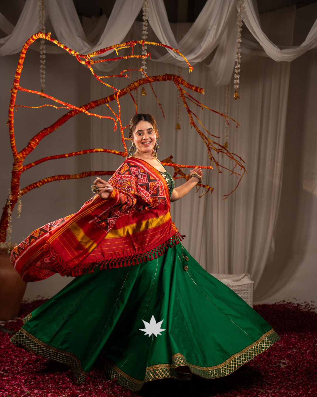Panna Patola | Premium Heritage Navratri Chaniya Choli