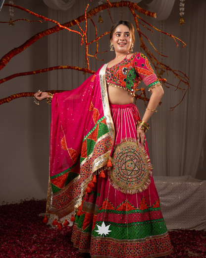 Rangrez Rani | Premium Heritage Navratri Chaniya Choli