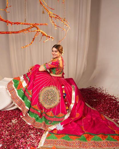 Rangrez Rani | Premium Heritage Navratri Chaniya Choli
