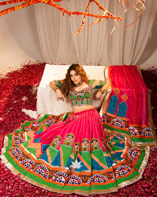 Rangotsav | Premium Heritage Navratri Chaniya Choli