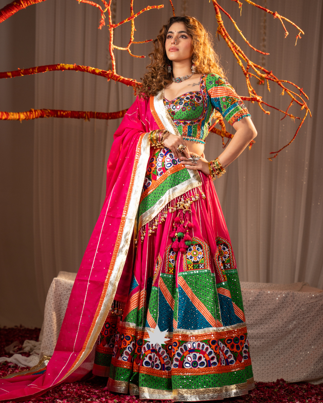 Rangotsav | Premium Heritage Navratri Chaniya Choli
