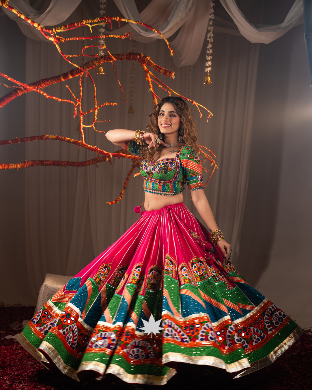 Rangotsav | Premium Heritage Navratri Chaniya Choli