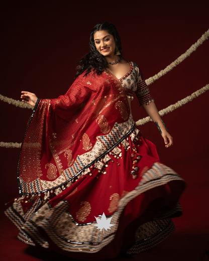 Kumkum Raas Festive Cotton Chaniya Choli