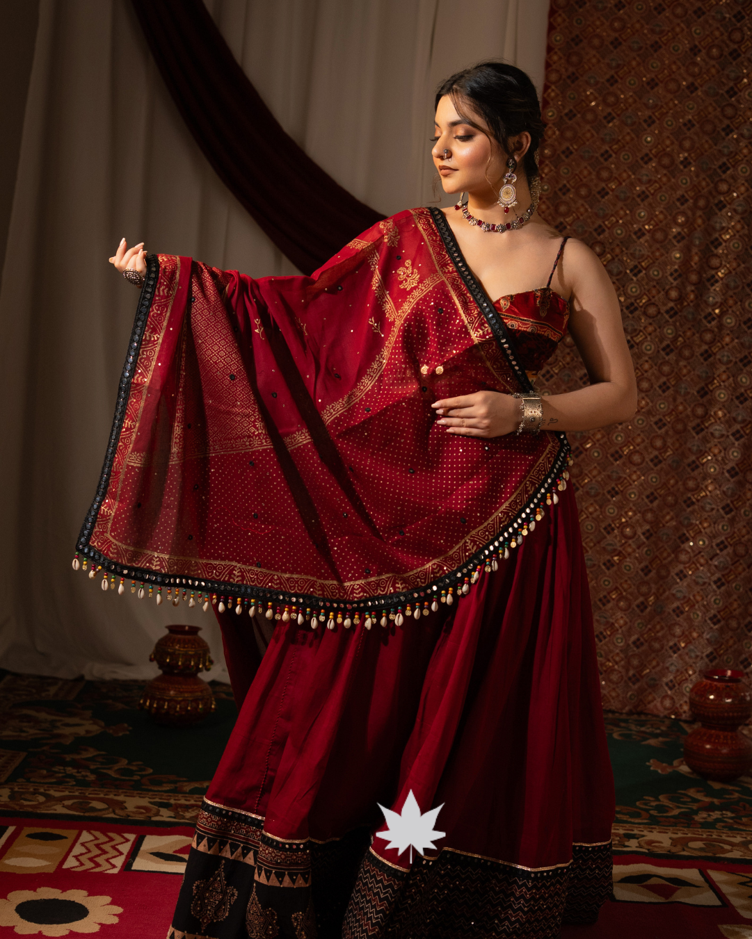 Sindoori Raas | Traditional Chaniya Choli