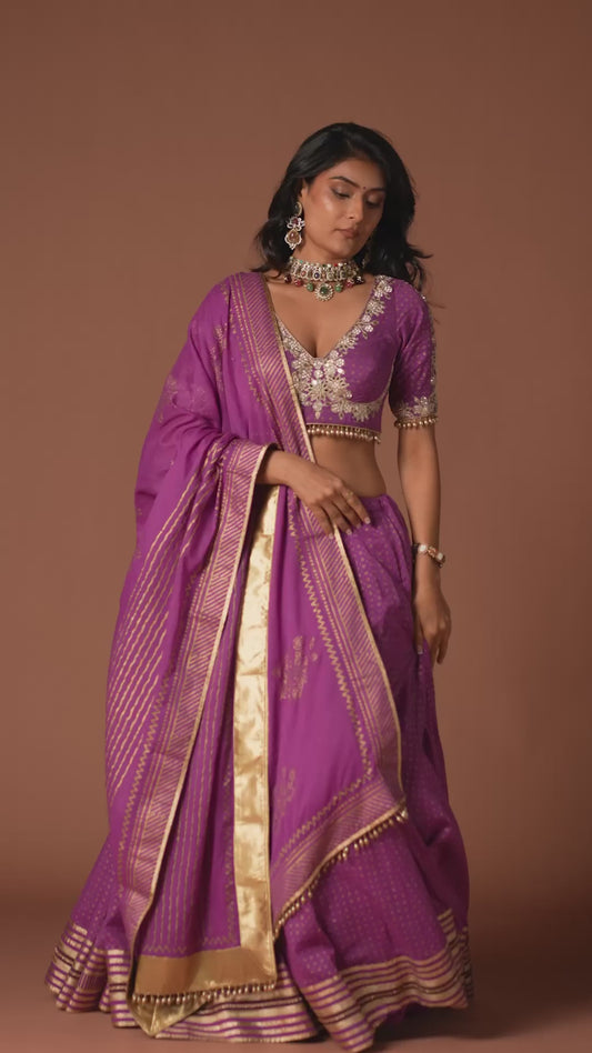Jamuni Aarohi Cotton Ghagra Choli